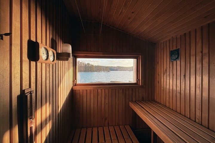 Private Finnish Forest Sauna and 3‑Course Dinner from Helsinki photo 4