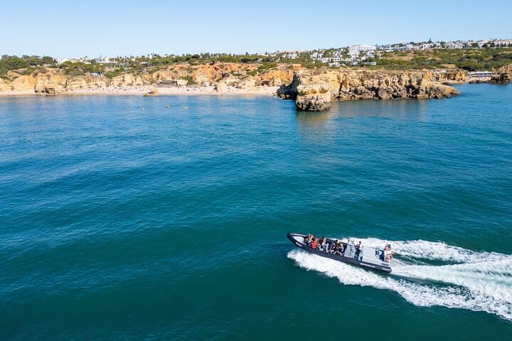 Benagil Caves & Dolphin RIB Tour — High-Speed Boat Adventure from Albufeira photo 2