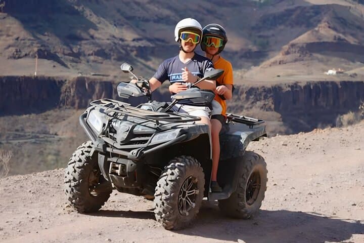 Gran Canaria Quad ATV Adventure Through the Fataga Ravine