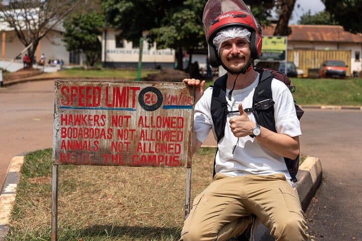 Kampala Motorbike City Tour — Gaddafi Mosque, Owino Market & Independence Monument photo 2