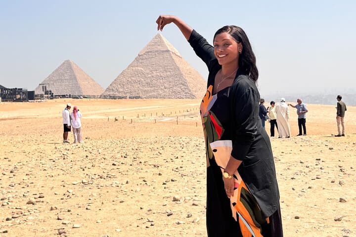Giza Pyramids Day: Camel Ride, ATV Adventure & Nile Dinner Cruise