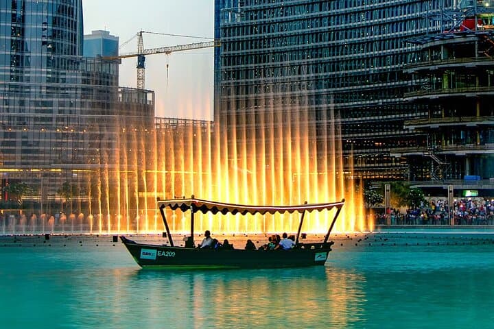 Dubai Fountain by Abra: Front-Row Burj Lake Boat Ride photo 3