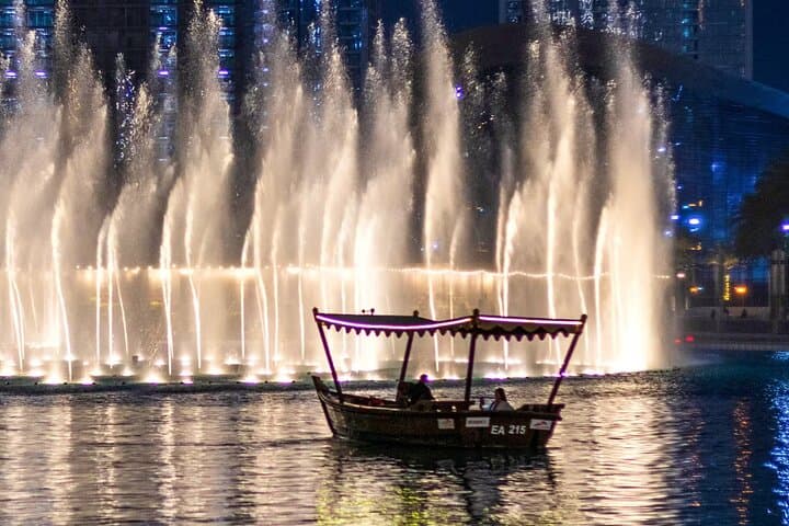 Dubai Fountain by Abra: Front-Row Burj Lake Boat Ride photo 4