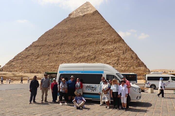 Shore Excursion: Giza Pyramids & Saqqara Step Pyramid from Alexandria Port
