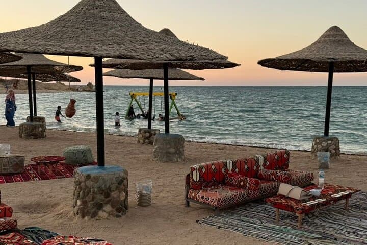 La Tenda Bedouin Beach Experience — Camel & Horse Ride, Dinner & Live Shows in Hurghada photo 4