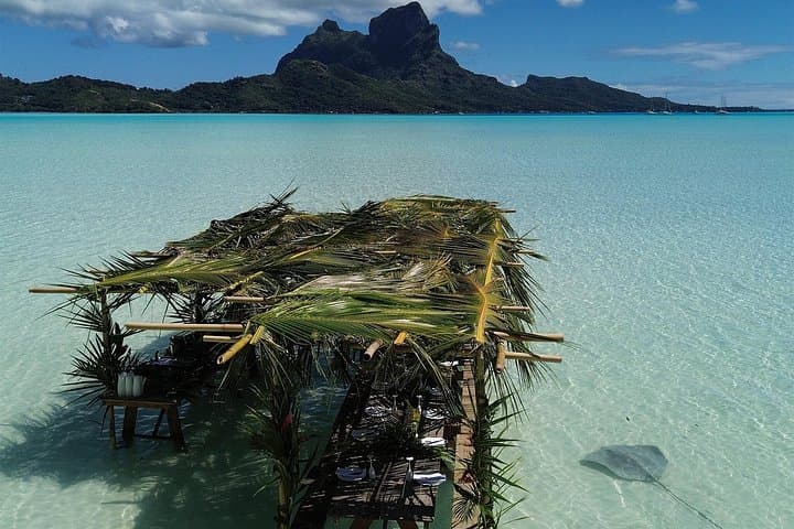 Private Lagoon Snorkel and Water Lunch in Bora Bora — Reef Discovery Tour photo 2