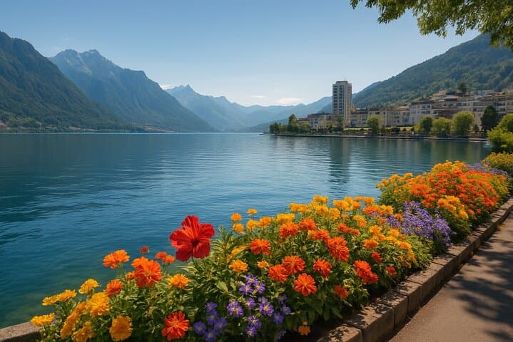 Swiss Riviera Day Trip: Montreux & Chillon Castle from Zurich photo 2