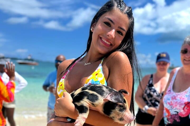 Nassau Pig Beach & Snorkel: Swimming Pigs, Private Beach and Reef Break photo 2