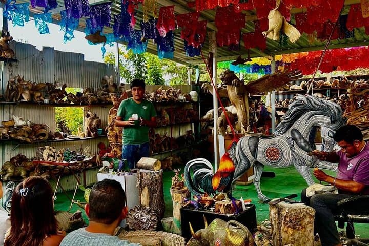 Monte Albán, Mezcal & Alebrijes: Full-Day Charm Zapoteca Tour from Oaxaca photo 6