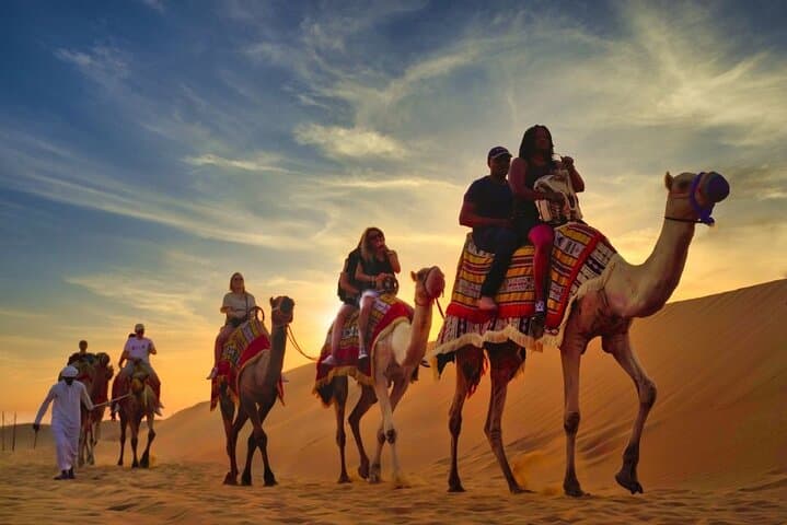 Dubai Desert Safari: Dune Bashing, Camel Rides & Bedouin BBQ