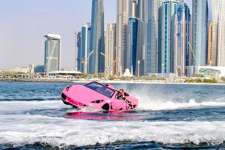 Drive a Jet Water Car in Dubai: 20–60 Minute Amphibious Coastal Ride photo 4