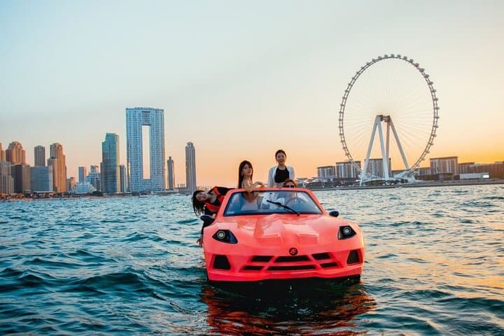 Drive a Jet Water Car in Dubai: 20–60 Minute Amphibious Coastal Ride