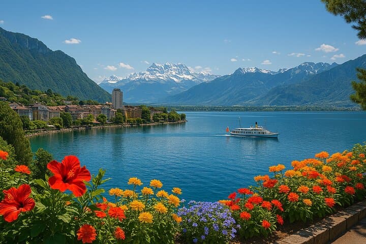 Swiss Riviera Day Trip: Montreux & Chillon Castle from Zurich photo 5