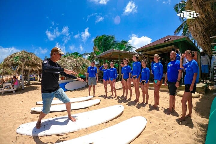 Beginner Group Surf Lessons at Macao Beach, Punta Cana — 2-Hour Surf School with Pickup photo 2