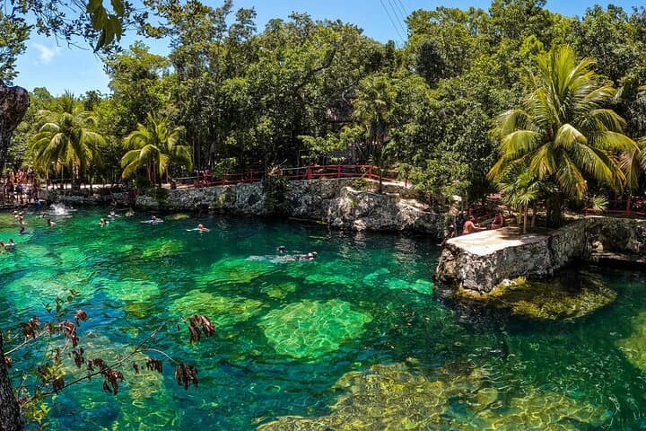 Casa Tortuga Cenotes: 4-Cenote Day Pass with Zipline, Kayak & Taco Buffet photo 6