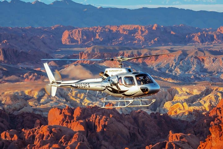 Sunset Helicopter: Grand Canyon to Valley of Fire Champagne Landing photo 1
