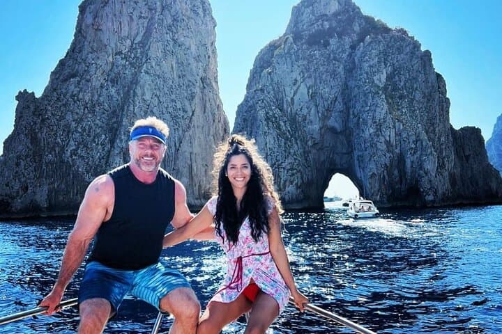 Private Capri Island Boat Tour — Blue Grotto, Faraglioni & Swim Stops photo 2