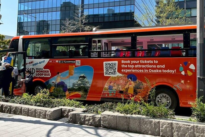 Osaka Wonder Loop: Hop-On Hop-Off Bus to Dotonbori, Osaka Castle & Shinsekai photo 1
