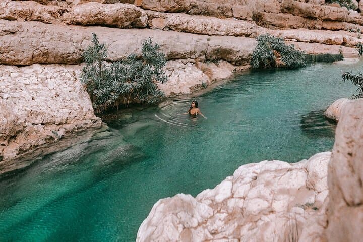 From Canyon Pools to Dune Crests: Wadi Shab & Wahiba Sands Day Adventure from Muscat photo 2