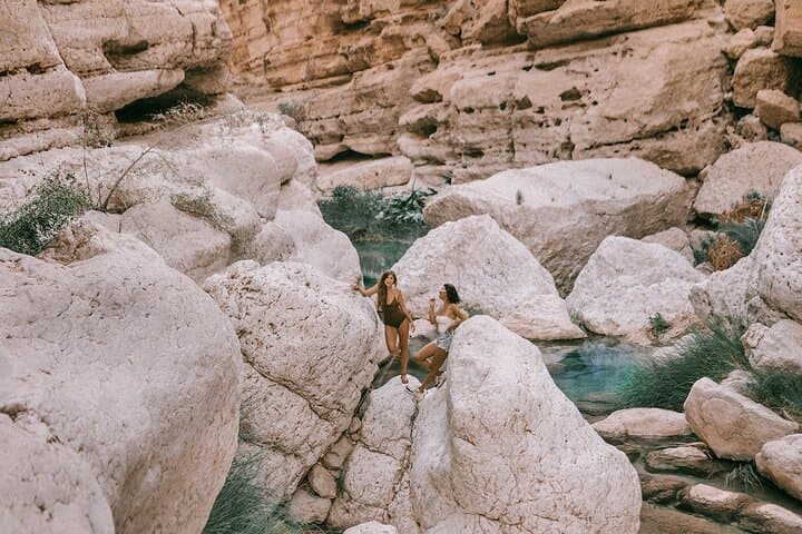 From Canyon Pools to Dune Crests: Wadi Shab & Wahiba Sands Day Adventure from Muscat photo 4