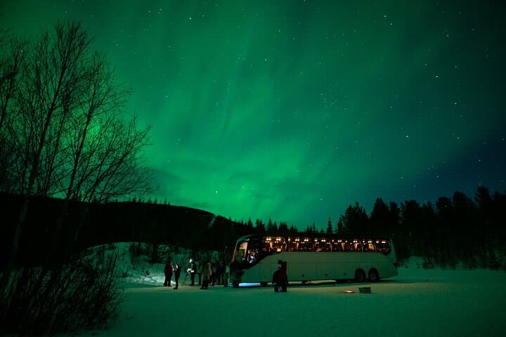 Tromsø Northern Lights Big Bus Chase — Budget Aurora Hunt by Bus photo 2