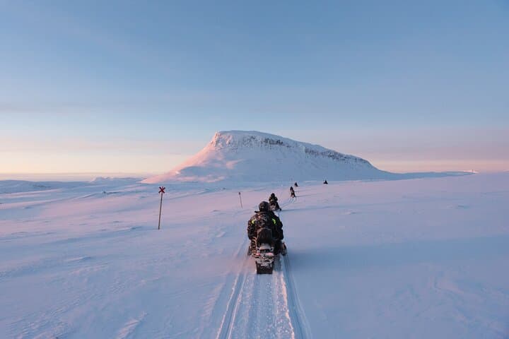 Explore Finnish Lapland by Snowmobile: Tromsø to Kilpisjärvi Arctic Ride photo 2