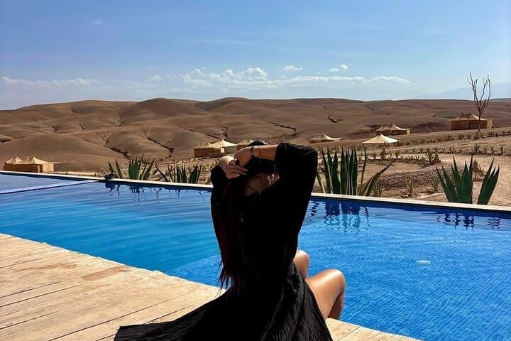 Agafay Desert Adventure: Quad Biking, Camel Ride & Rustic Lunch from Marrakech