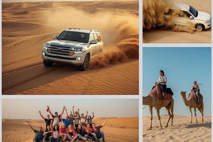 Doha Desert Safari: Dune Bashing, Sandboarding & Inland Sea Day Trip photo 3