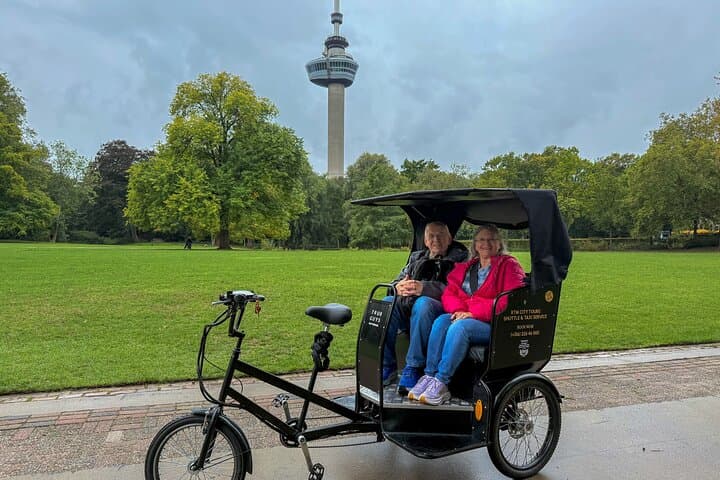 Glide Through Rotterdam: Private Pedicab Rickshaw Tour With a Local Guide photo 6
