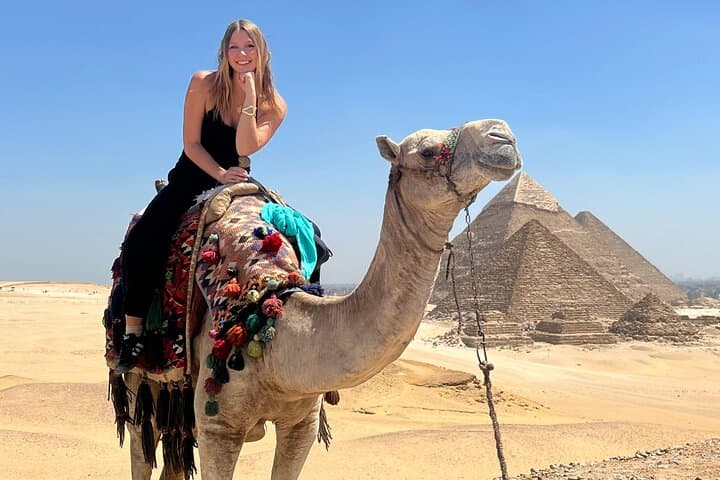 Giza Pyramids & Sphinx: ATV Quad Tour, Camel Ride and Bazaar Shopping photo 2