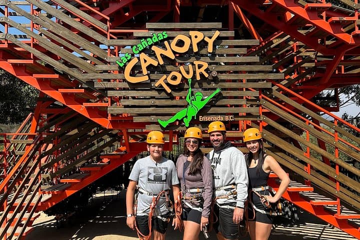 Ensenada Canopy Tour & High Ropes: Zipline Adventure with Suspension Bridges