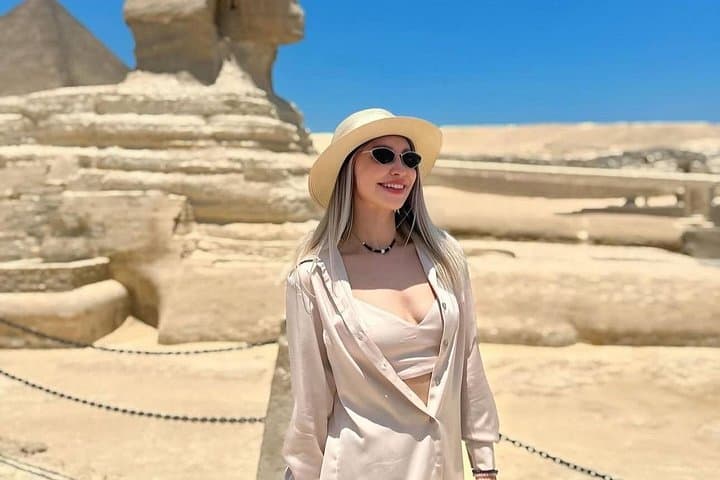 Giza Pyramids by Day and Nile Dinner Cruise by Night: Camel Ride & Live Music photo 3