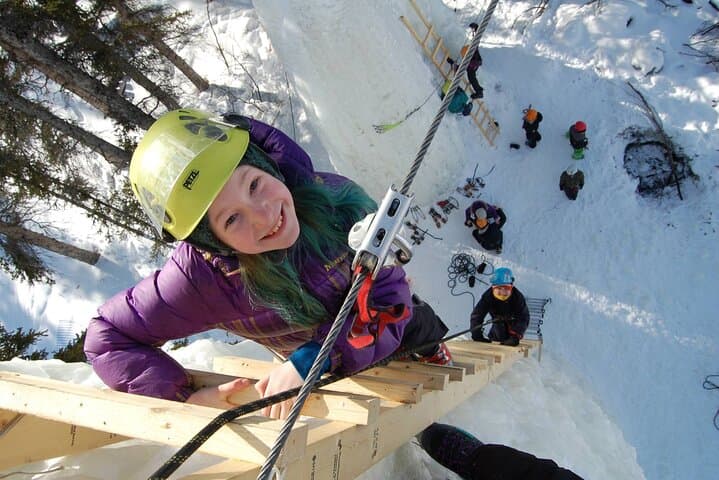 Ice Tower Adventure at Mt Sima — Whitehorse Ice Climbing & Zipline Experience photo 2