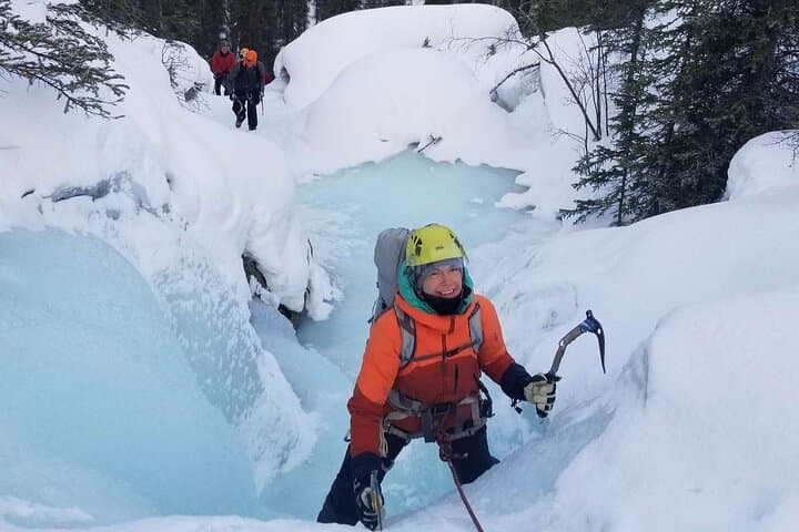 Frozen Waterfall Climbing in the Yukon: A Full-Day Winter Backcountry Challenge