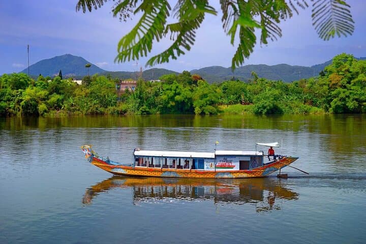 Hue Day Trip by Train from Da Nang — Thien Mu Pagoda & Perfume River Cruise photo 3