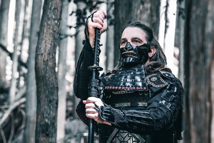 Film Your Own Samurai Movie in Arashiyama: Outdoor Armor Experience photo 1