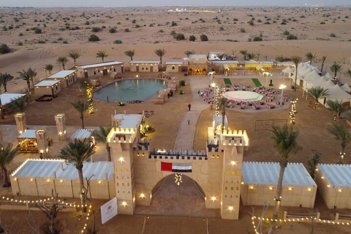 Evening Desert Safari Dubai: Dune Bashing, Camel Ride & BBQ Experience photo 2