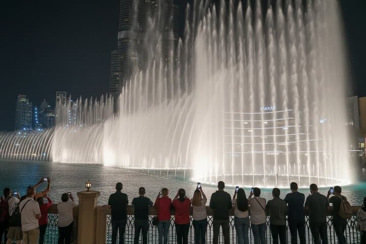Dubai: Burj Khalifa, Aquarium & Fountain Full-Day Tour