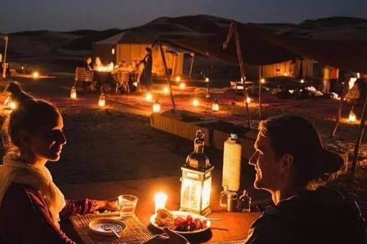 Agadir & Taghazout Sunset Sandboarding, Canyon Visit and Moroccan Dinner