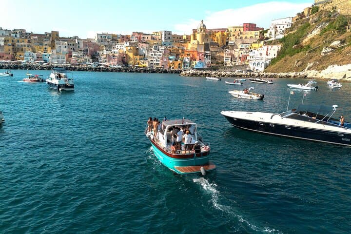 Procida Small-Group Boat Tour from Ischia — Swim, Snorkel & Explore Corricella