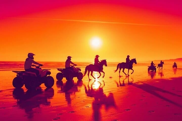 Agadir & Taghazout Quad Bike and Sunset Beach Horse Ride photo 1