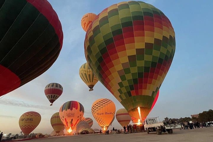 Sunrise Hot Air Balloon Ride Over Luxor and the Nile