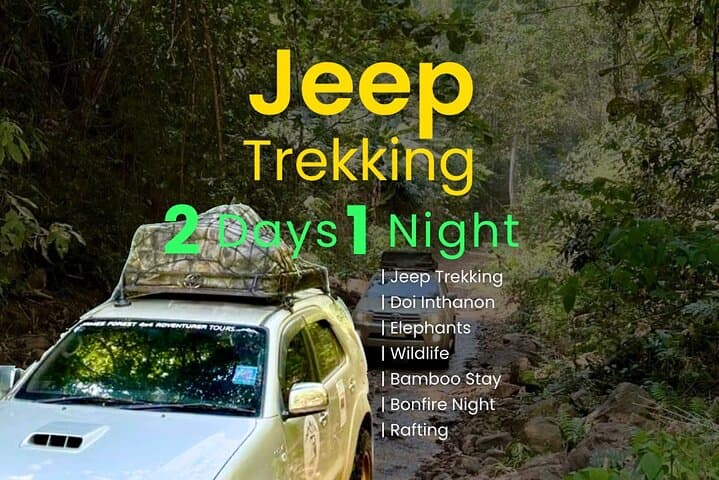 2-Day Jeep Adventure to Doi Inthanon: Chiang Mai Off-Road, Waterfalls & Karen Village