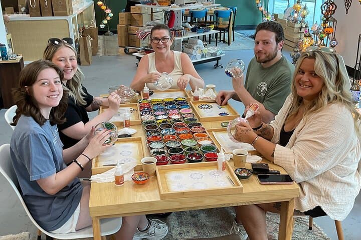 Turkish Mosaic Lamp Workshop in Somerset, NJ — Hands-On Art Class photo 2