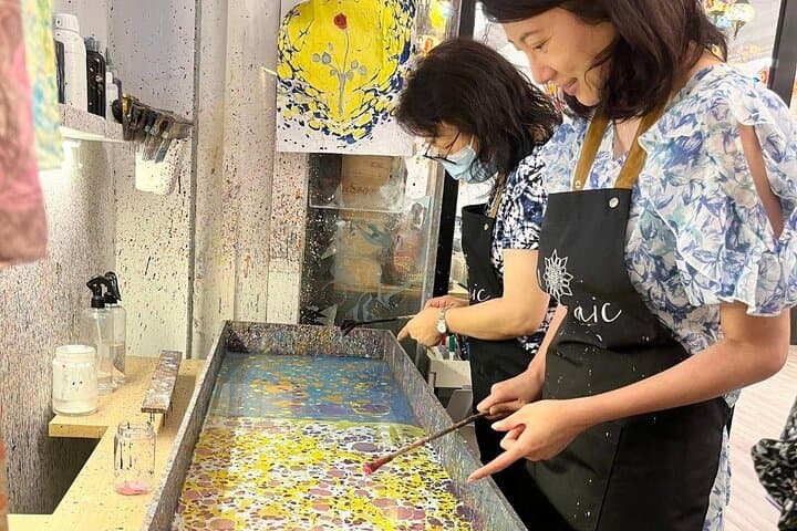 Water Marbling Workshops in Manhattan — Hands-On Ebru Art in NYC