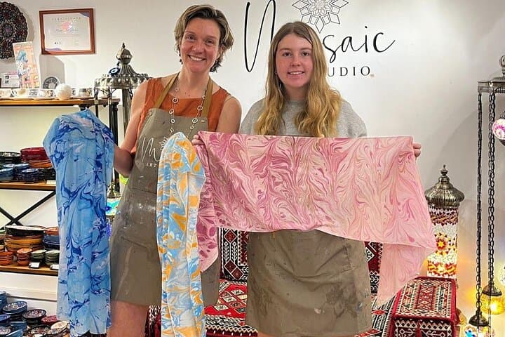 Water Marbling Workshops in Manhattan — Hands-On Ebru Art in NYC photo 3