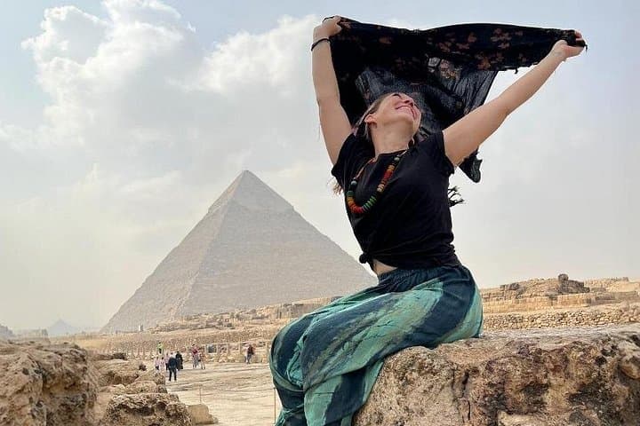 Enter the Great Pyramid and ATV the Giza Desert at Sunset: Private Guided VIP Experience photo 3