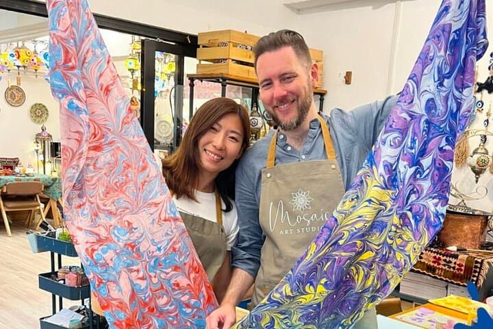 Hands-On Ebru: Water Marbling Workshops in Somerset, New Jersey