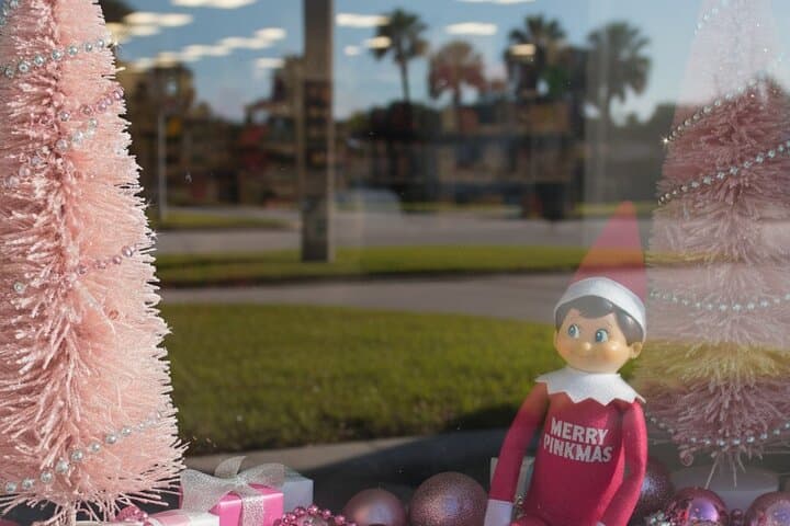 Pinkmas Express: St. Augustine Daytime Elf Hunt & Hot Cocoa Tour