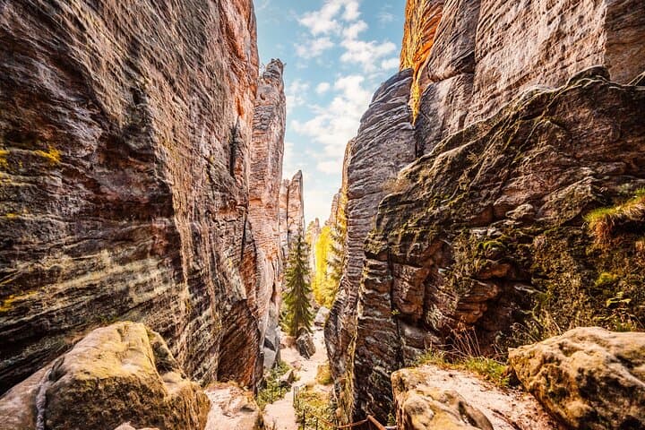 Bohemian Paradise Day Trip: Easy Hike to Prachov Rocks, Hrubá Skála Castle & Craft Brewery
